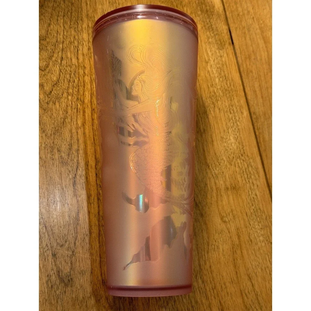 Starbucks Mermaid Double Wall Tumbler 24oz NEW 2022 Spring Release